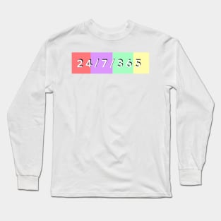 24/7/365 Surfaces Long Sleeve T-Shirt